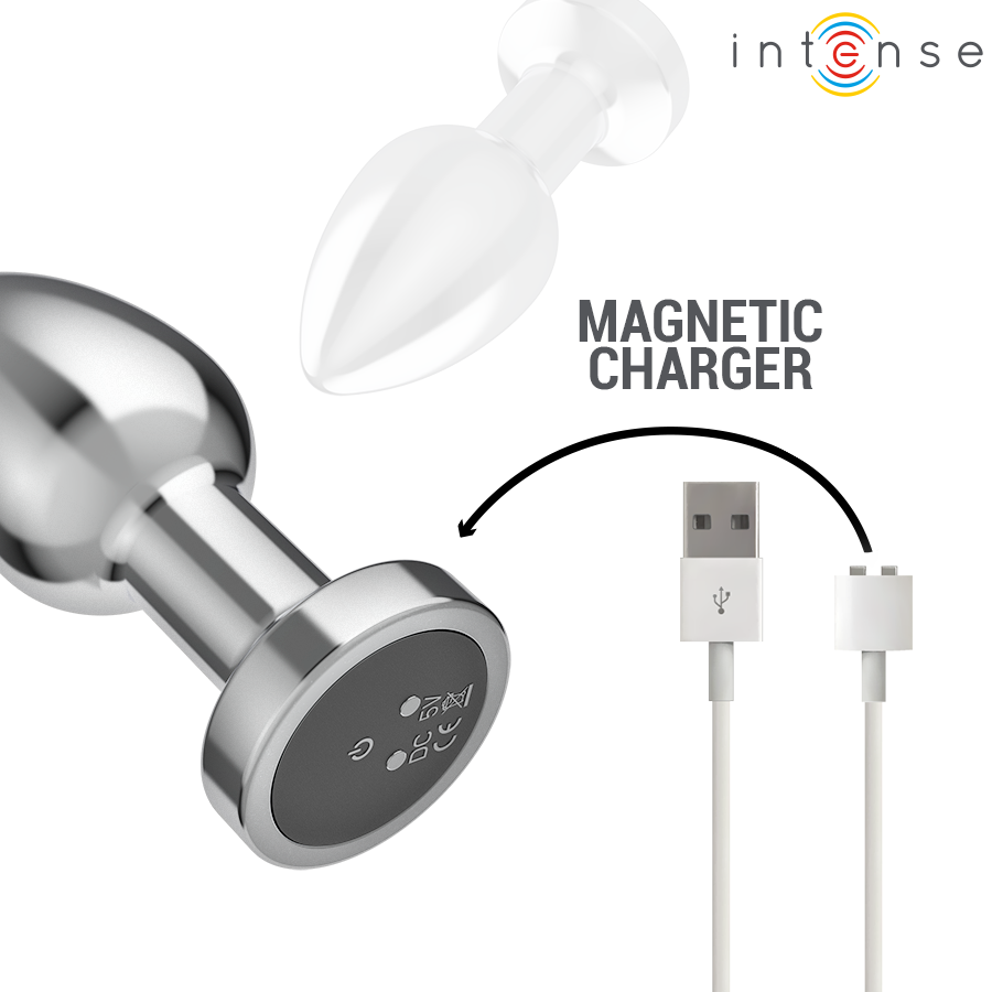 Intense Plug 10 - Accessorio intimo - in mano per le dimensioni