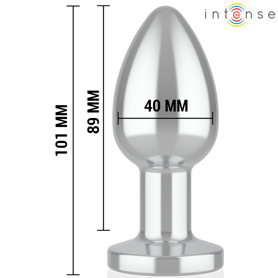 Intense Plug 10 - Accessorio intimo - nella confezione