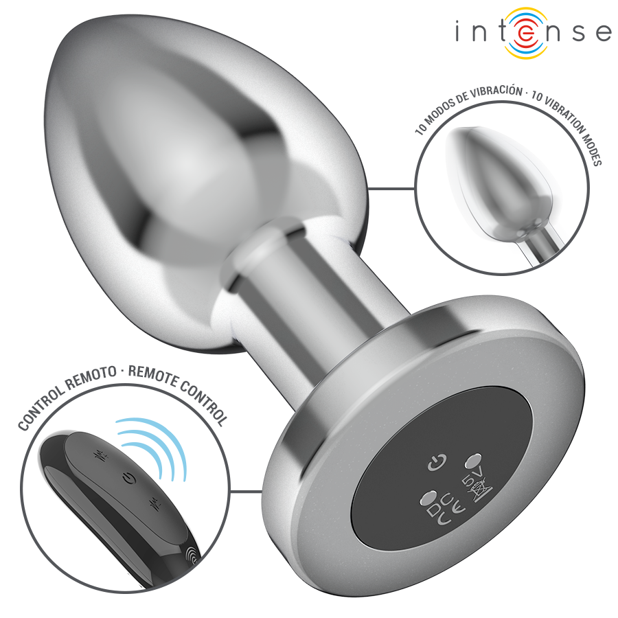 Intense Plug 10 - Accessorio intimo - vista laterale