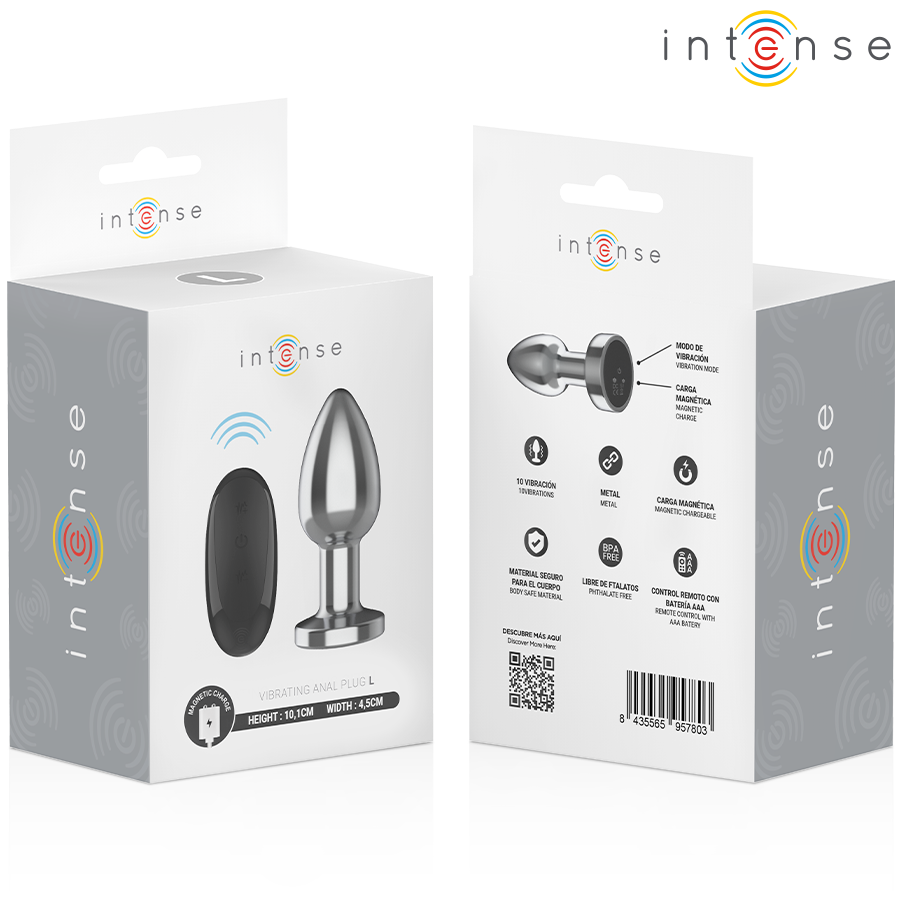 Intense Plug 10 - Accessorio intimo - vista frontale