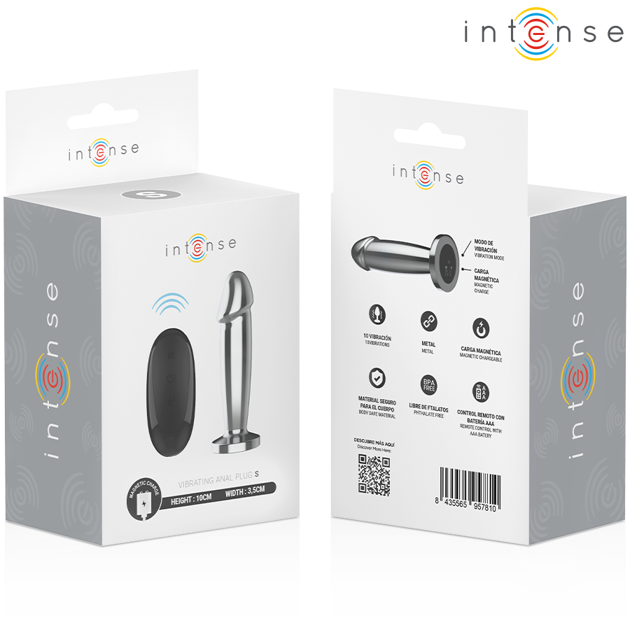 Intense Plug 10 - Accessorio intimo - vista frontale