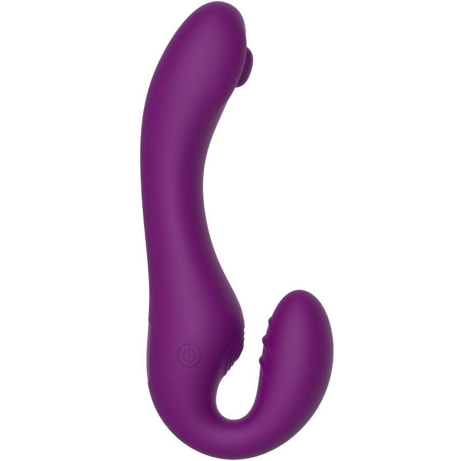 Xocoon 1 Strapless Strap ON - Massaggiatore doppio - nella confezione