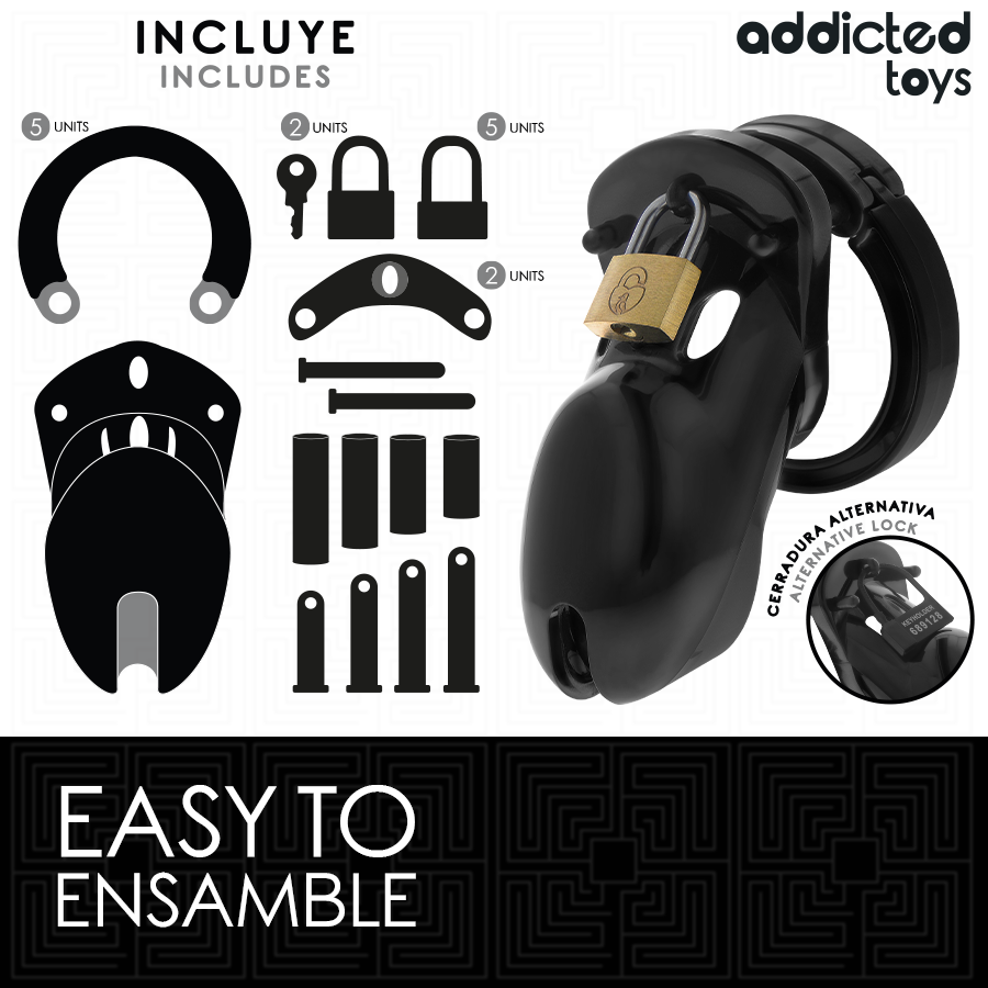 Addicted Toys Locked Gabbia - Accessorio intimo, colore standard - nella confezione