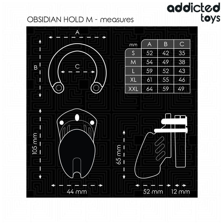 Addicted Toys Locked Gabbia - Accessorio intimo, colore standard - nella confezione