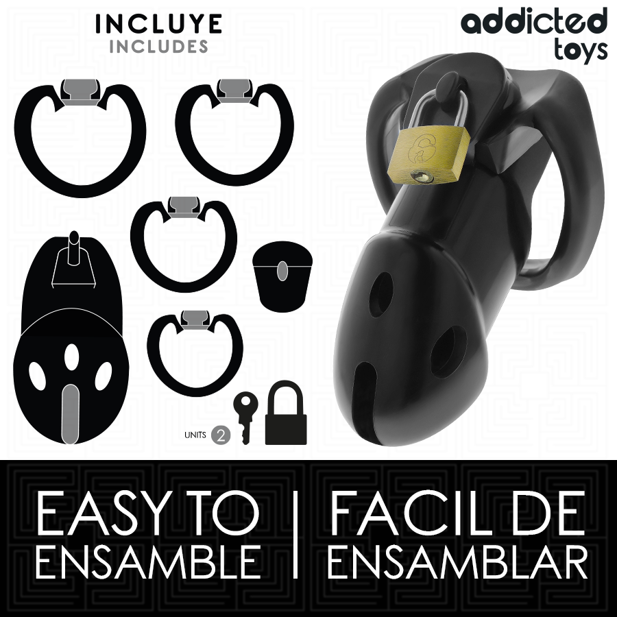 Addicted Toys Locked Gabbia - Accessorio intimo, colore standard - nella confezione