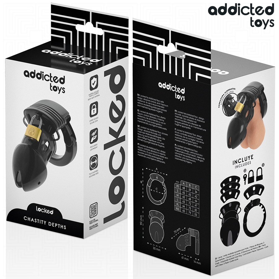 Addicted Toys Bloccato Gabbia - Accessorio intimo - retro