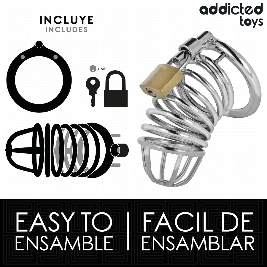 Addicted Toys Locked Gabbia - Accessorio intimo, colore standard - nella confezione