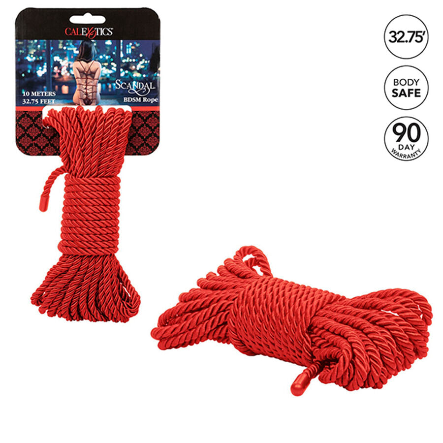 Calexotics Scandal Corda - Accessorio intimo, colore rossa 10 - dettaglio
