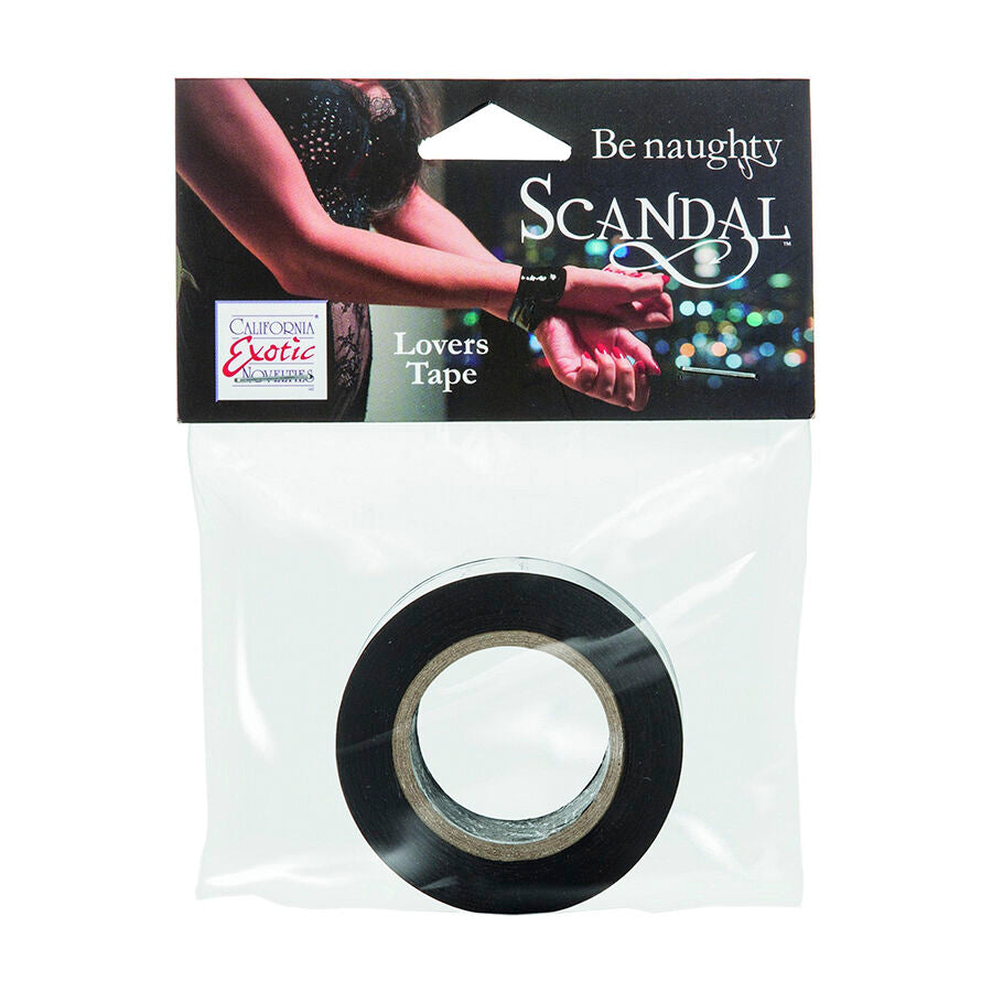 Calexotics Scandal Nastro Bondage - Accessorio intimo, colore nero - vista laterale