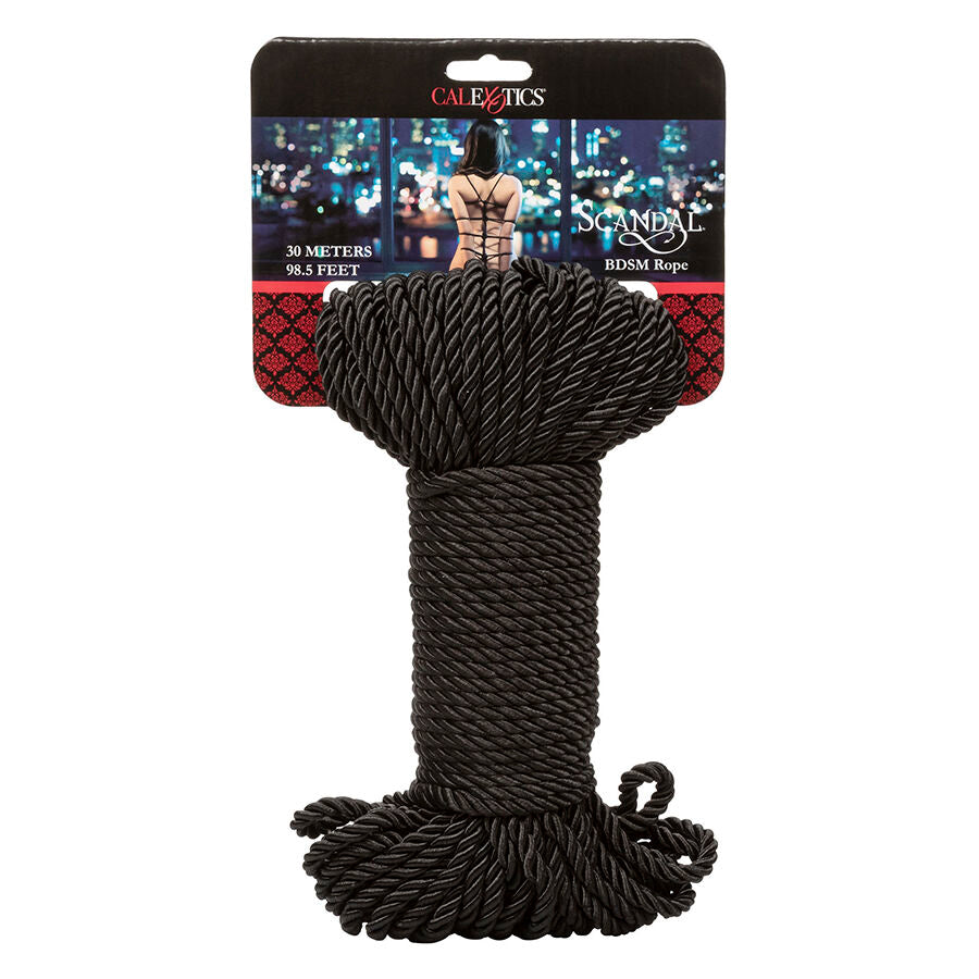 Calexotics Scandal Corda - Accessorio intimo, colore nera 30 - vista laterale
