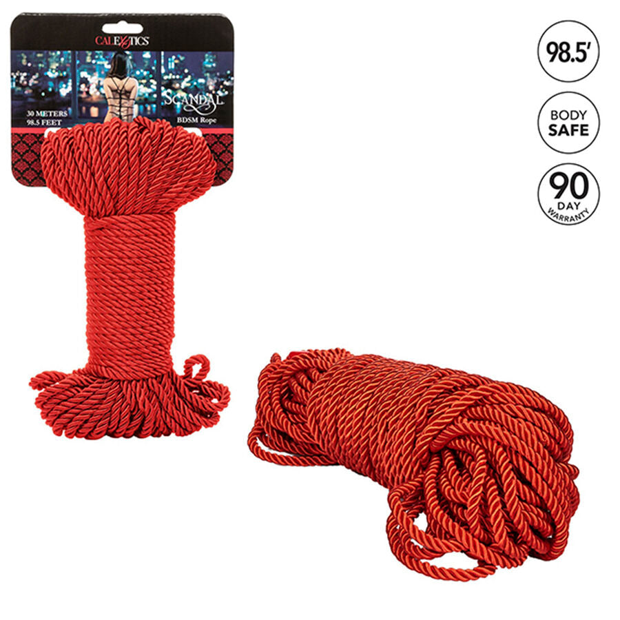 Calexotics Scandal Corda - Accessorio intimo, colore rossa 30 - dettaglio