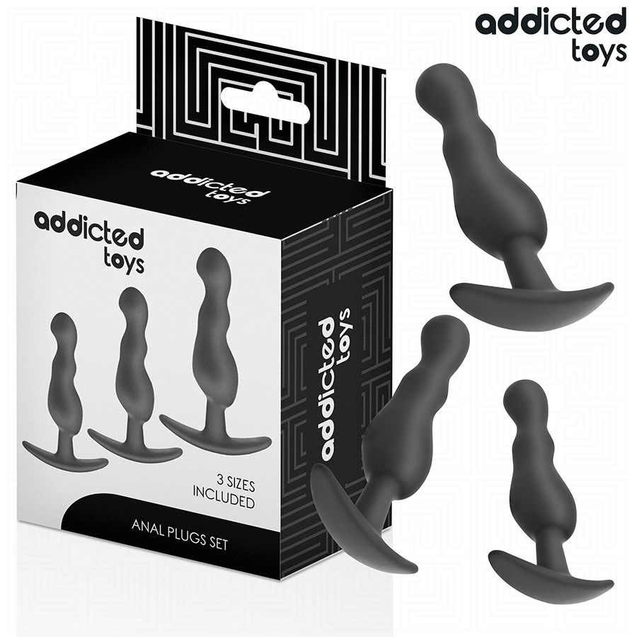 Addicted Toys 3 Tappi - Accessorio intimo