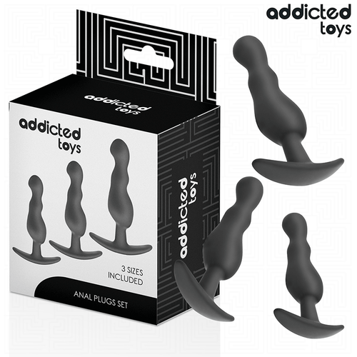 Addicted Toys 3 Tappi - Accessorio intimo