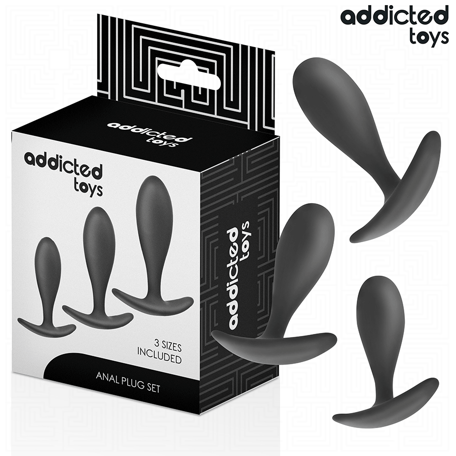Addicted Toys 3 Tappi - Accessorio intimo