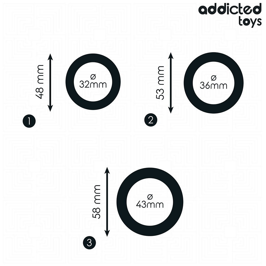 Addicted Toys Anelli - Anello per uomo, colore standard - nella confezione