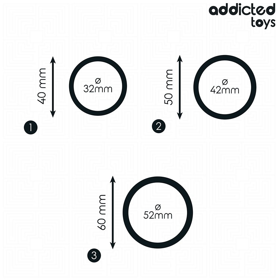 Addicted Toys Anelli - Anello per uomo, colore standard - nella confezione