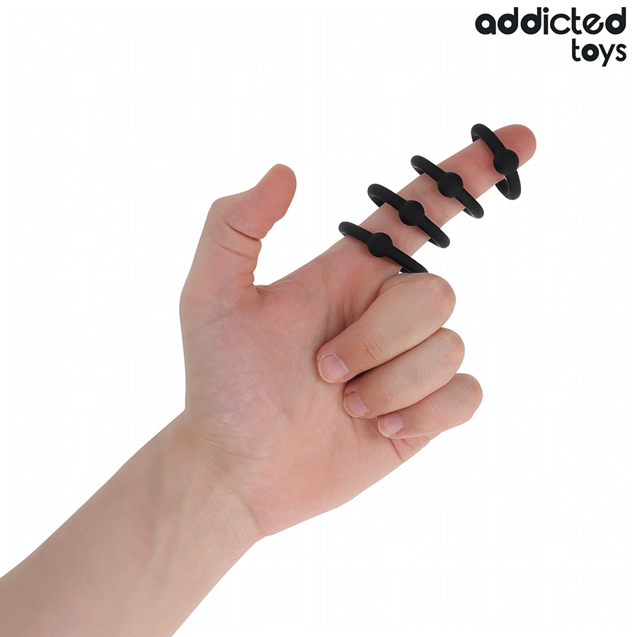 Addicted Toys Anelli - Anello per uomo, colore standard - vista laterale
