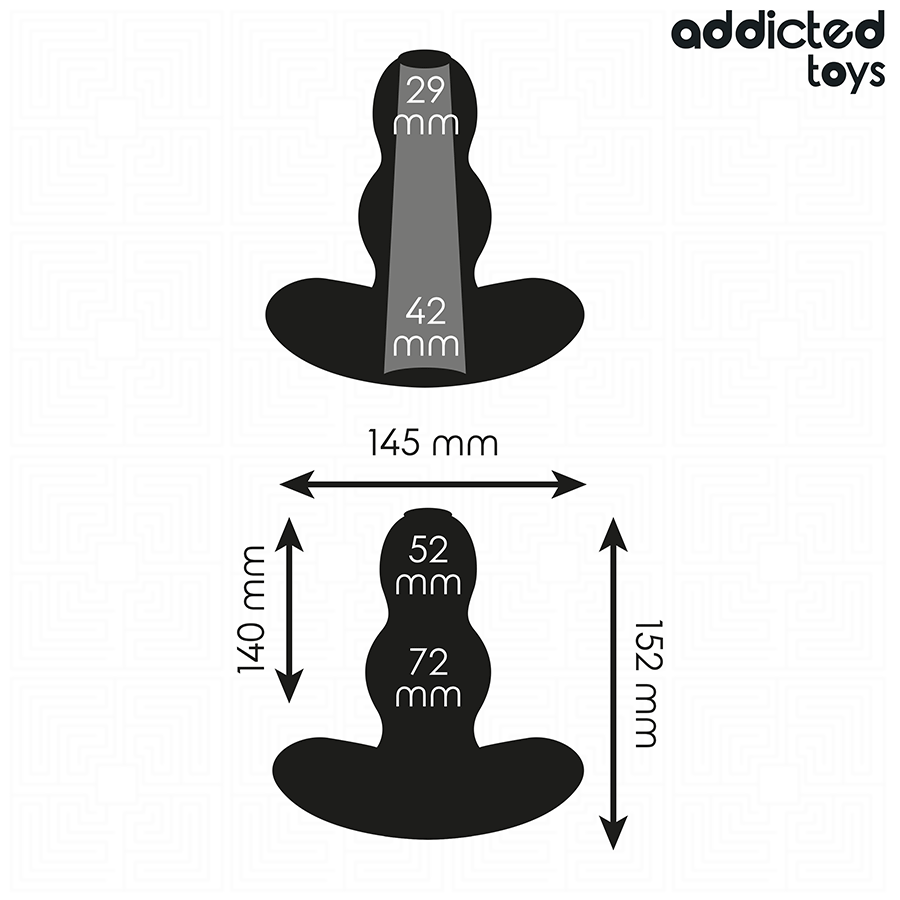 Addicted Toys Tappo Cavo - Accessorio intimo - nella confezione