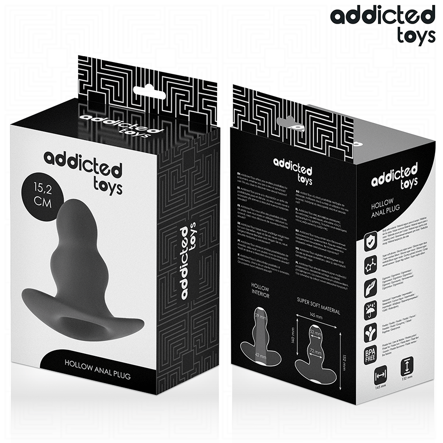 Addicted Toys Tappo Cavo - Accessorio intimo - vista frontale