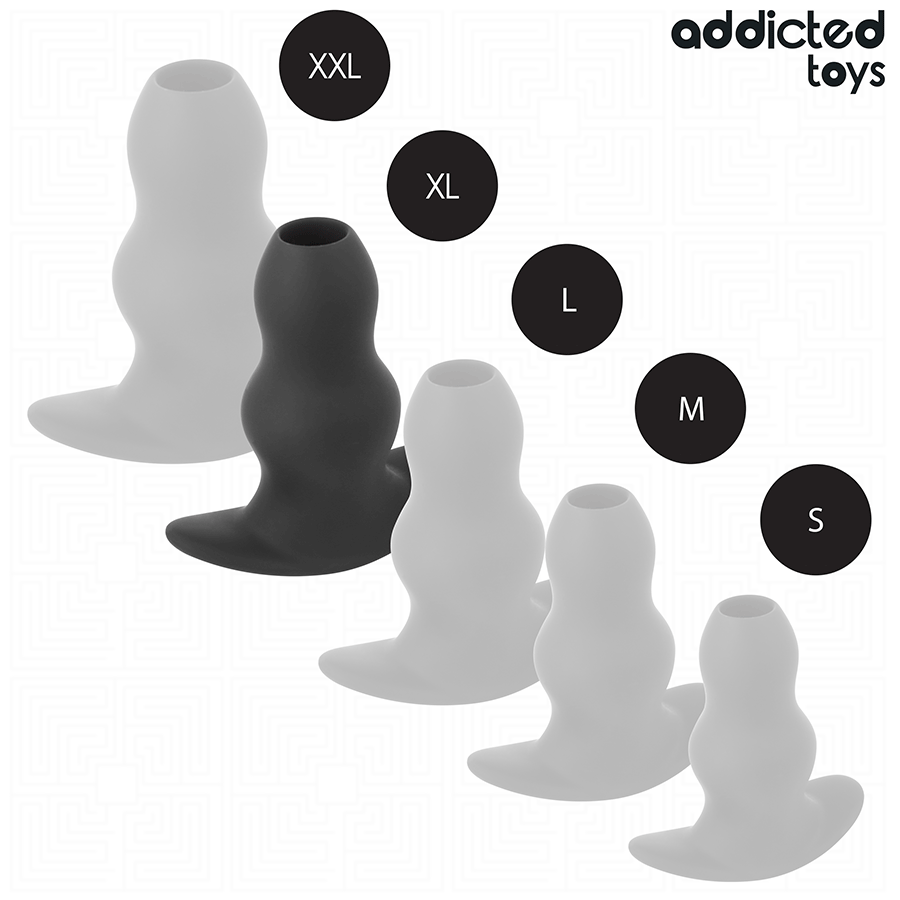 Addicted Toys Tappo Cavo - Accessorio intimo - in mano per le dimensioni