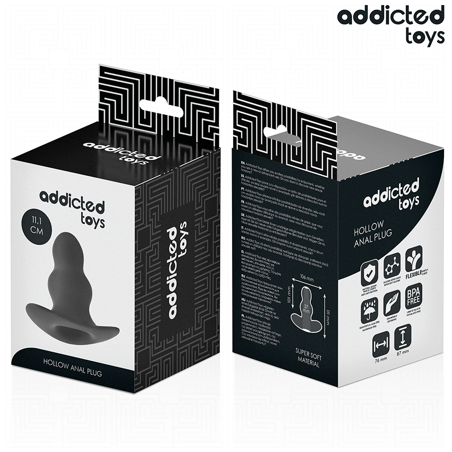 Addicted Toys Tappo Cavo - Accessorio intimo - vista frontale