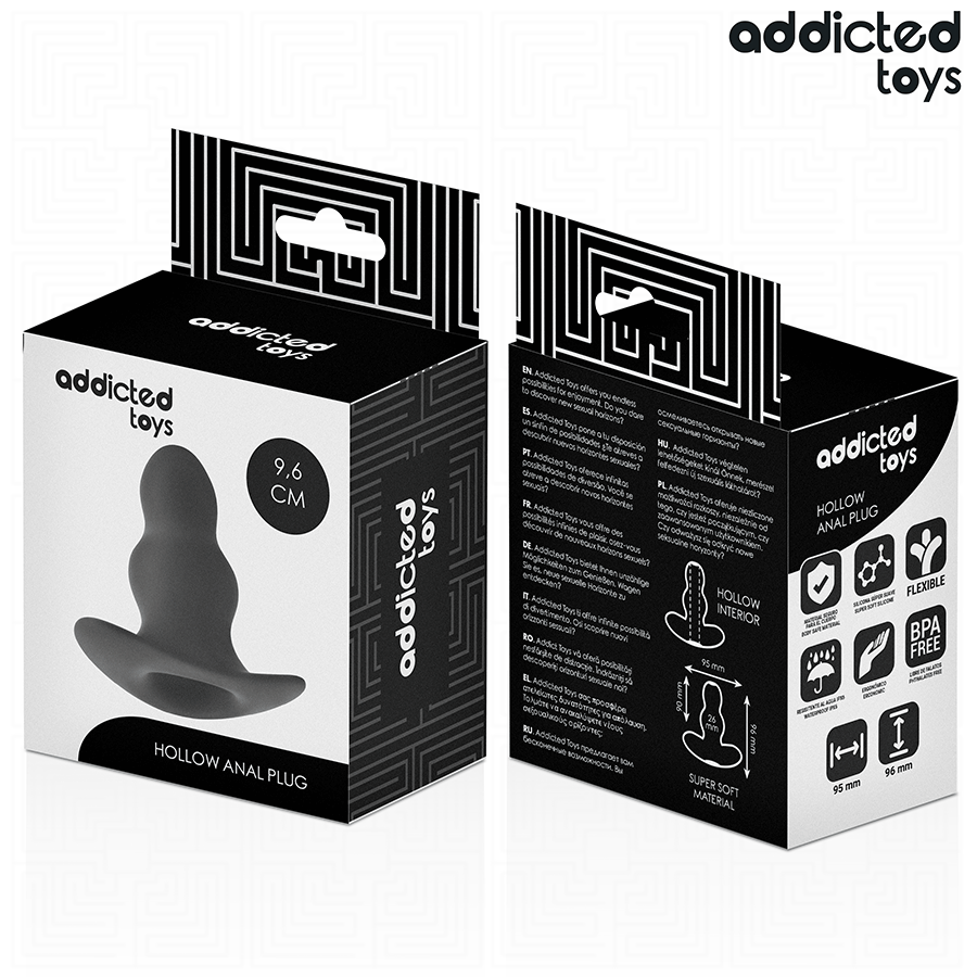 Addicted Toys Tappo Cavo - Accessorio intimo - vista frontale