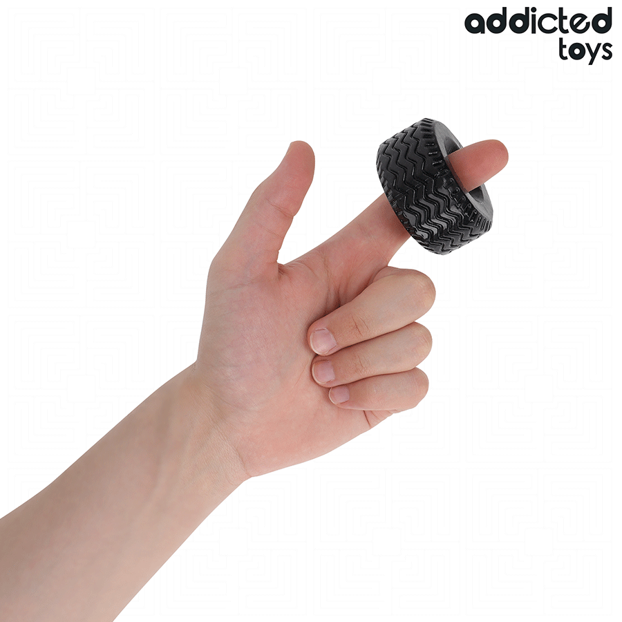 Addicted Toys Spesso - Anello per uomo - in mano per le dimensioni