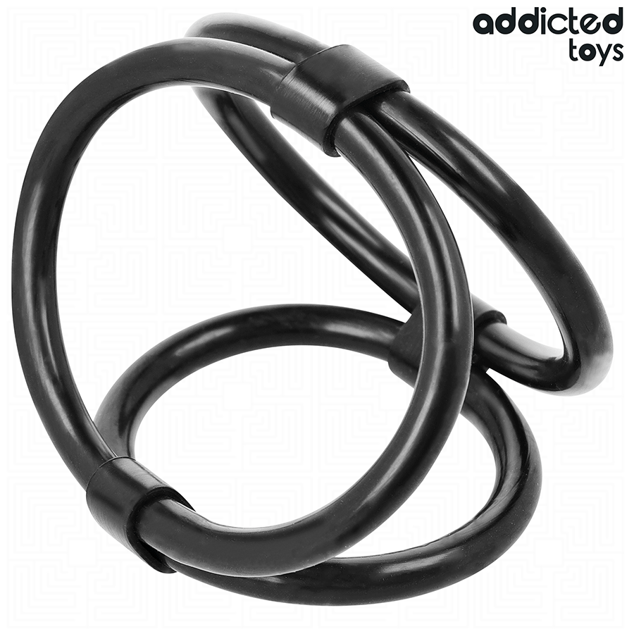 Addicted Toys Triplo - Anello per uomo - retro