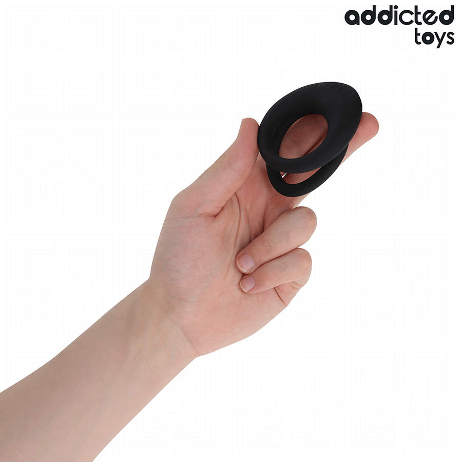 Addicted Toys Texture - Anello per uomo - vista laterale