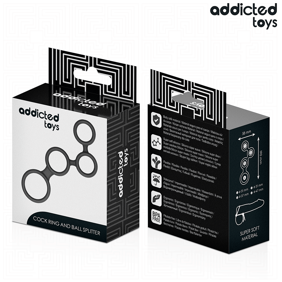 Addicted Toys Divisori - Anello per uomo - vista frontale