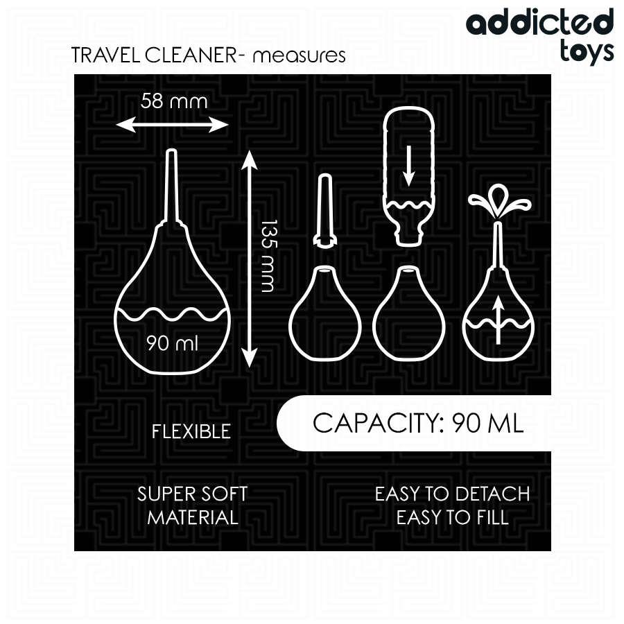 Addicted Toys Anale - Dispositivo per uomo, colore standard - in mano per le dimensioni