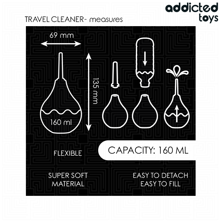 Addicted Toys Anale - Dispositivo per uomo, colore standard - in mano per le dimensioni