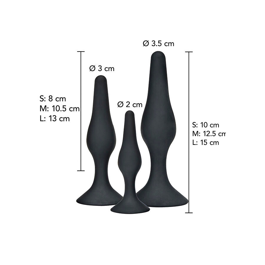 Toyjoy Play Curvy Companions Plug 3 - Accessorio intimo - vista laterale