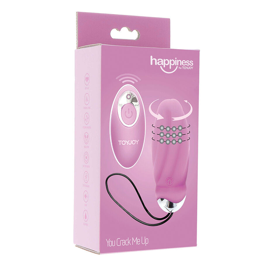 Toyjoy Felicità Che MI Fai Crepuscolare - Massaggiatore con telecomando - vista frontale