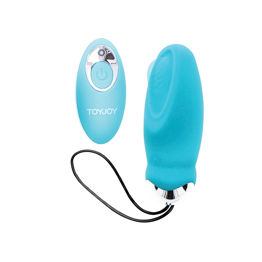 Toyjoy Happiness Sono Così Eggcited - Massaggiatore con telecomando - in mano per le dimensioni