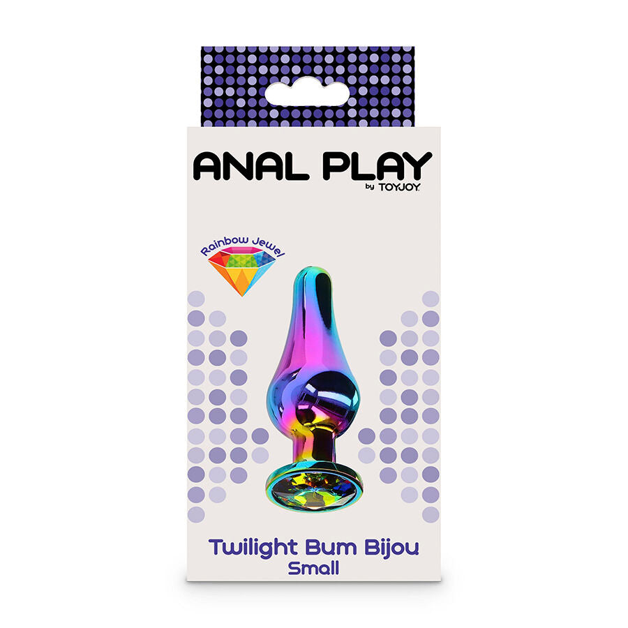 Toyjoy Play Twilight Bum Bijou Piccolo Plug - Accessorio intimo - in mano per le dimensioni