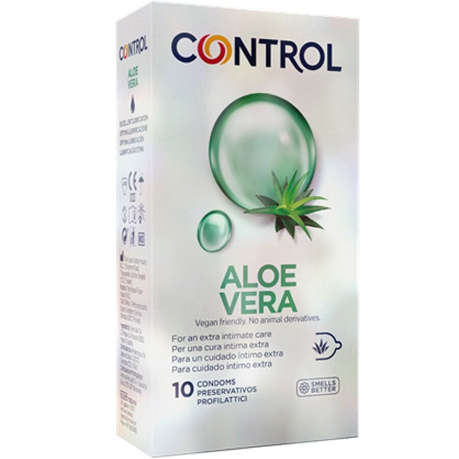 Control Aloe Vera 10 pezzi - Preservativi, kit da 3
