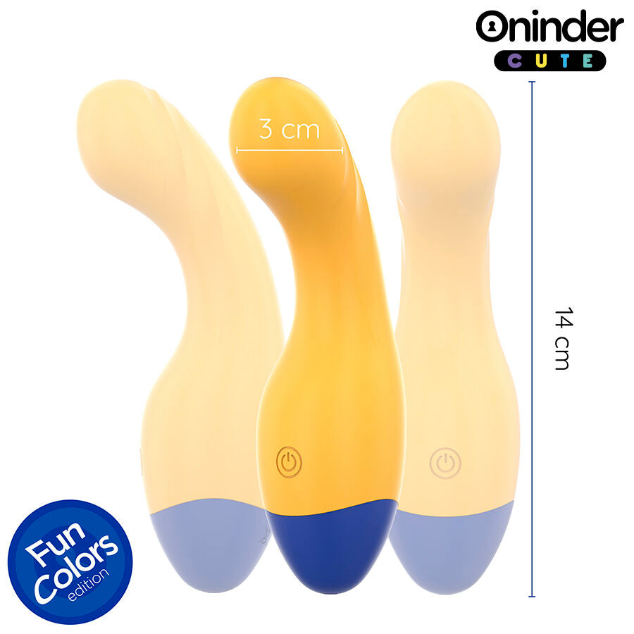 Oninder Cute Love Buddy Master - Massaggiatore con app - vista laterale
