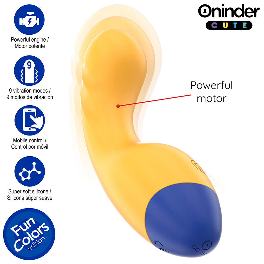 Oninder Cute Love Buddy Master - Massaggiatore con app - dettaglio