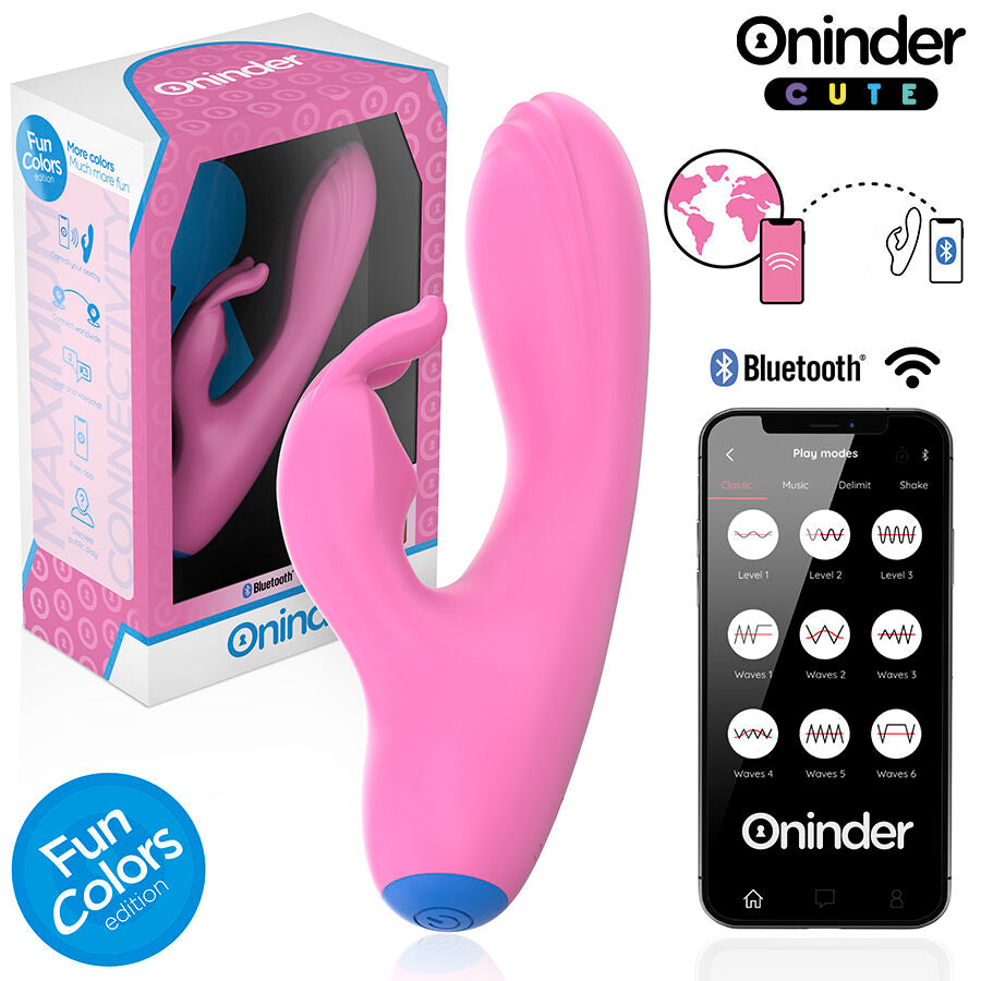 Oninder Cute Coniglietto D'amore - Massaggiatore con app
