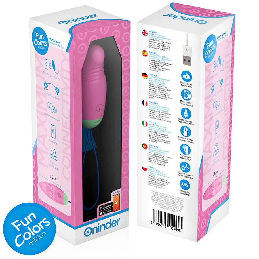 Oninder Cute Rotante - Ovetto massaggiante - vista frontale
