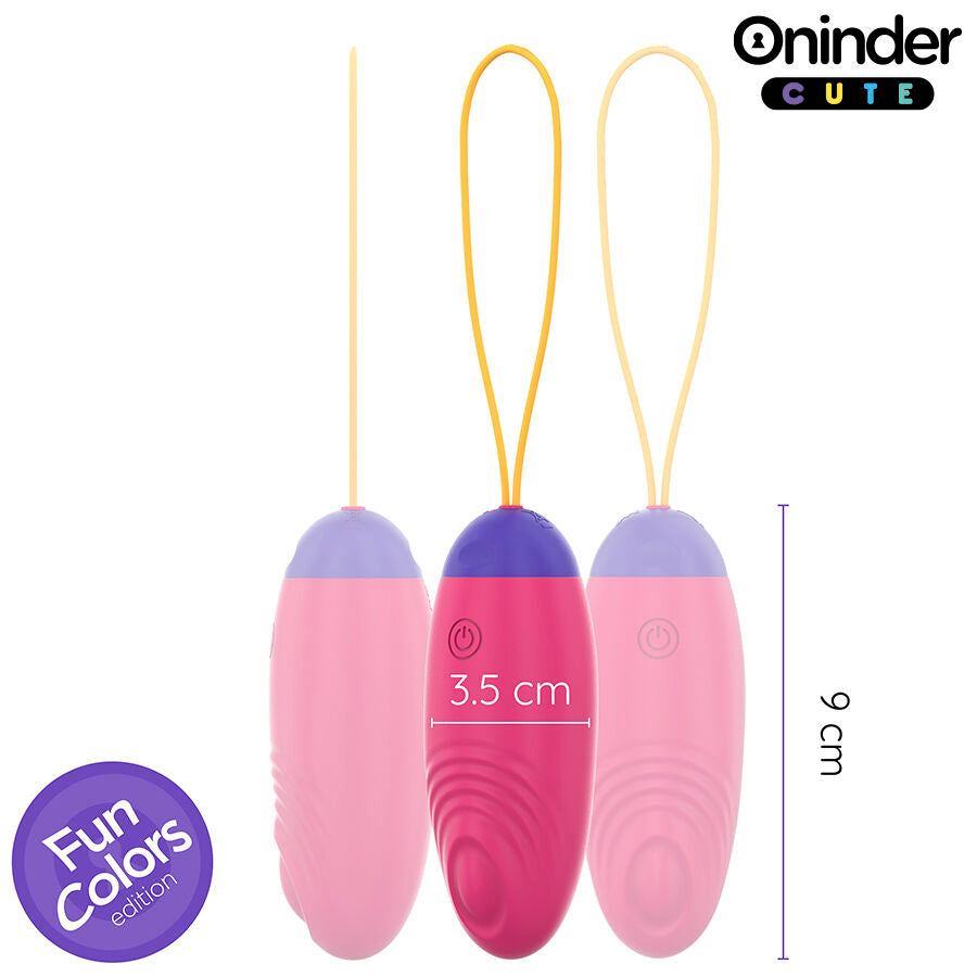 Oninder Cute Vibro Onda - Ovetto massaggiante - vista laterale