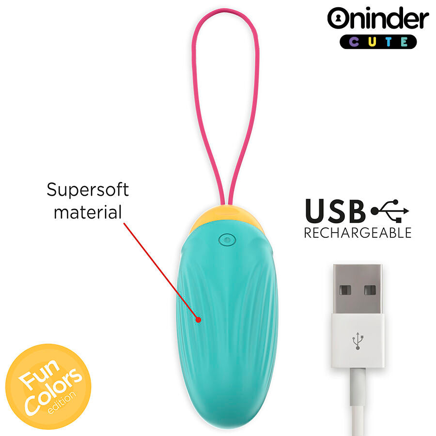 Oninder Cute Love Pleasure - Ovetto massaggiante - in mano per le dimensioni