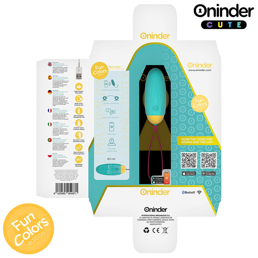 Oninder Cute Love Pleasure - Ovetto massaggiante - retro