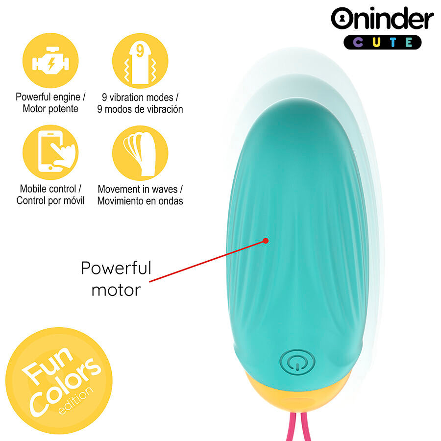 Oninder Cute Love Pleasure - Ovetto massaggiante - nella confezione