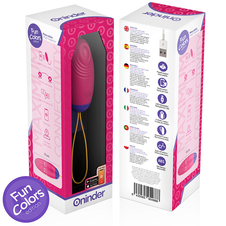 Oninder Cute Vibro Onda - Ovetto massaggiante - vista frontale