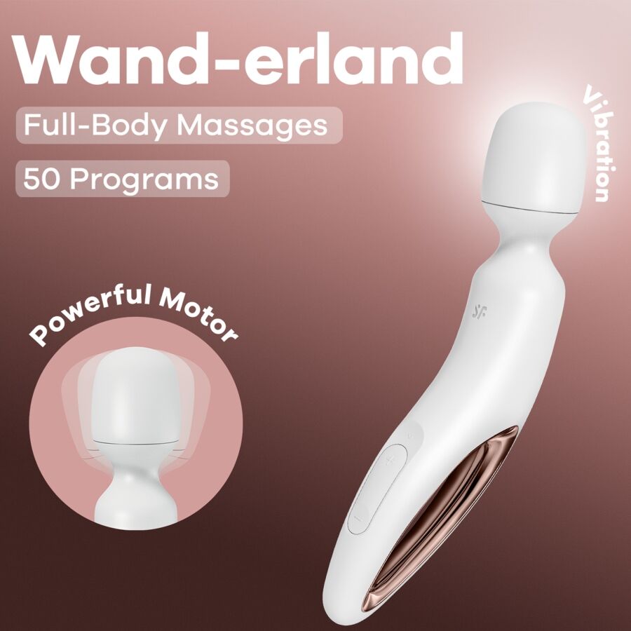 Satisfyer Bacchetta Erland - Massaggiatore wand - retro
