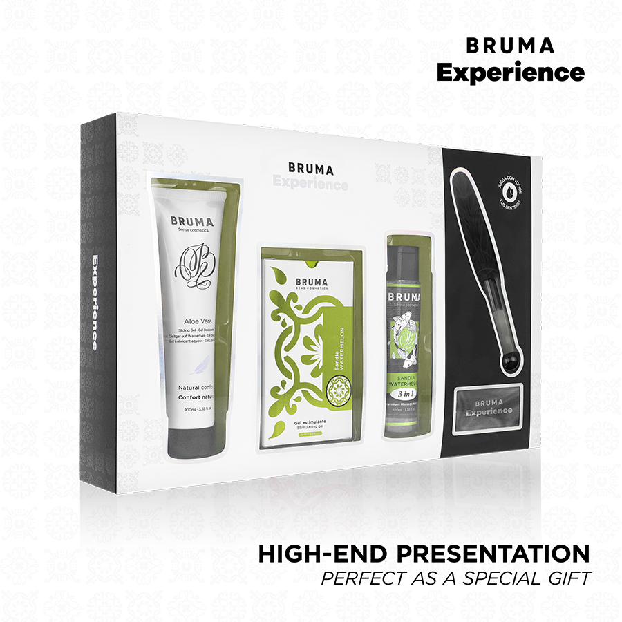 Bruma Xperience Kit Tentazione Dolce Anguria - Olio da massaggio, kit da 3