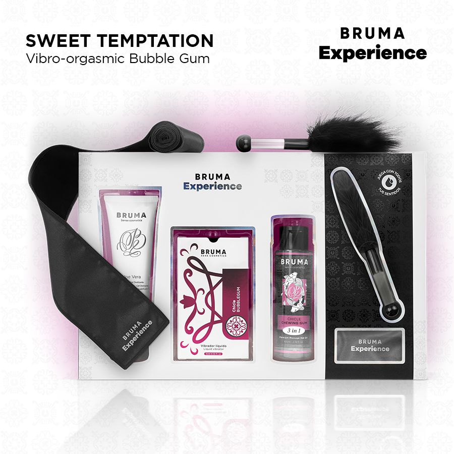 Bruma Xperience Kit Vibro - Olio da massaggio, kit da 3 - vista laterale