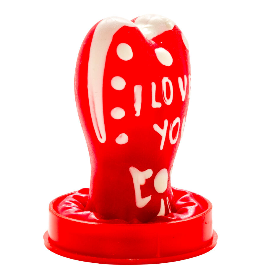 Condomerie Cuore - Preservativi, kit da 3 - nella confezione